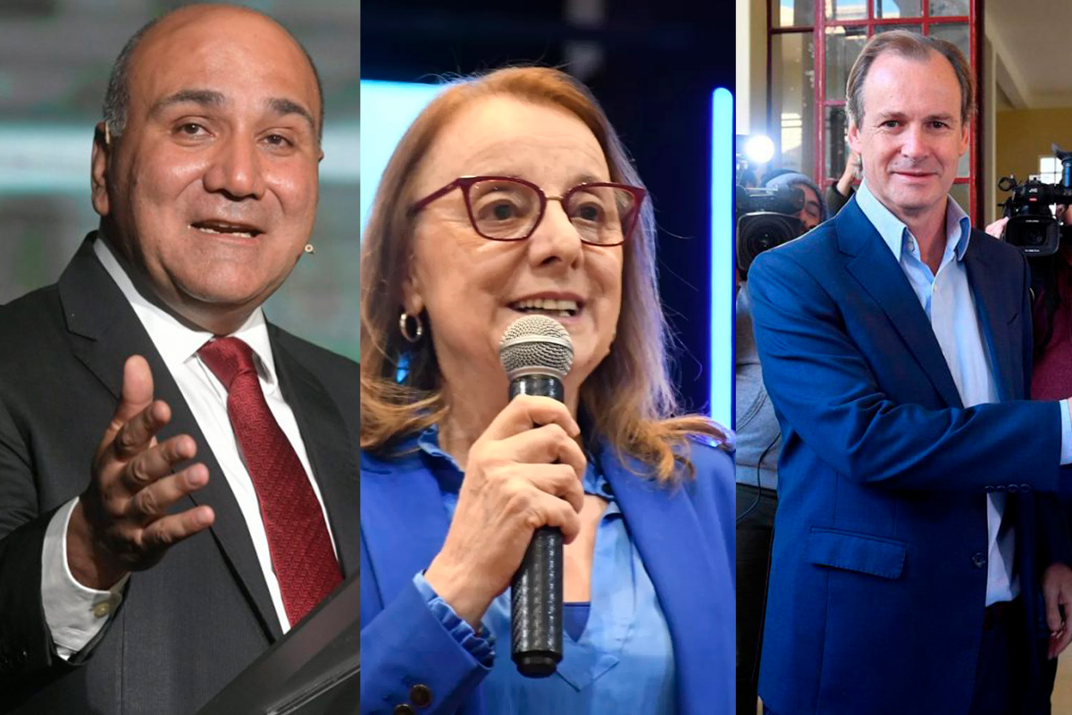 Gustavo Bordet, Alicia Kirchner, Juan Manzur y Sergio Uñac, gobernadores peronistas con destino en el Congreso