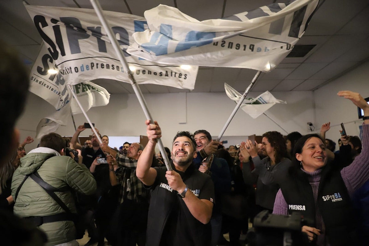 SiPreBA en lucha: dos jornadas en defensa del salario en la prensa escrita