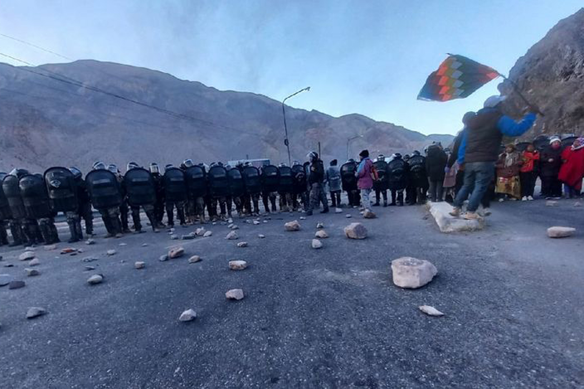 Jujuy: represión policial en las protestas en rutas contra la reforma provincial