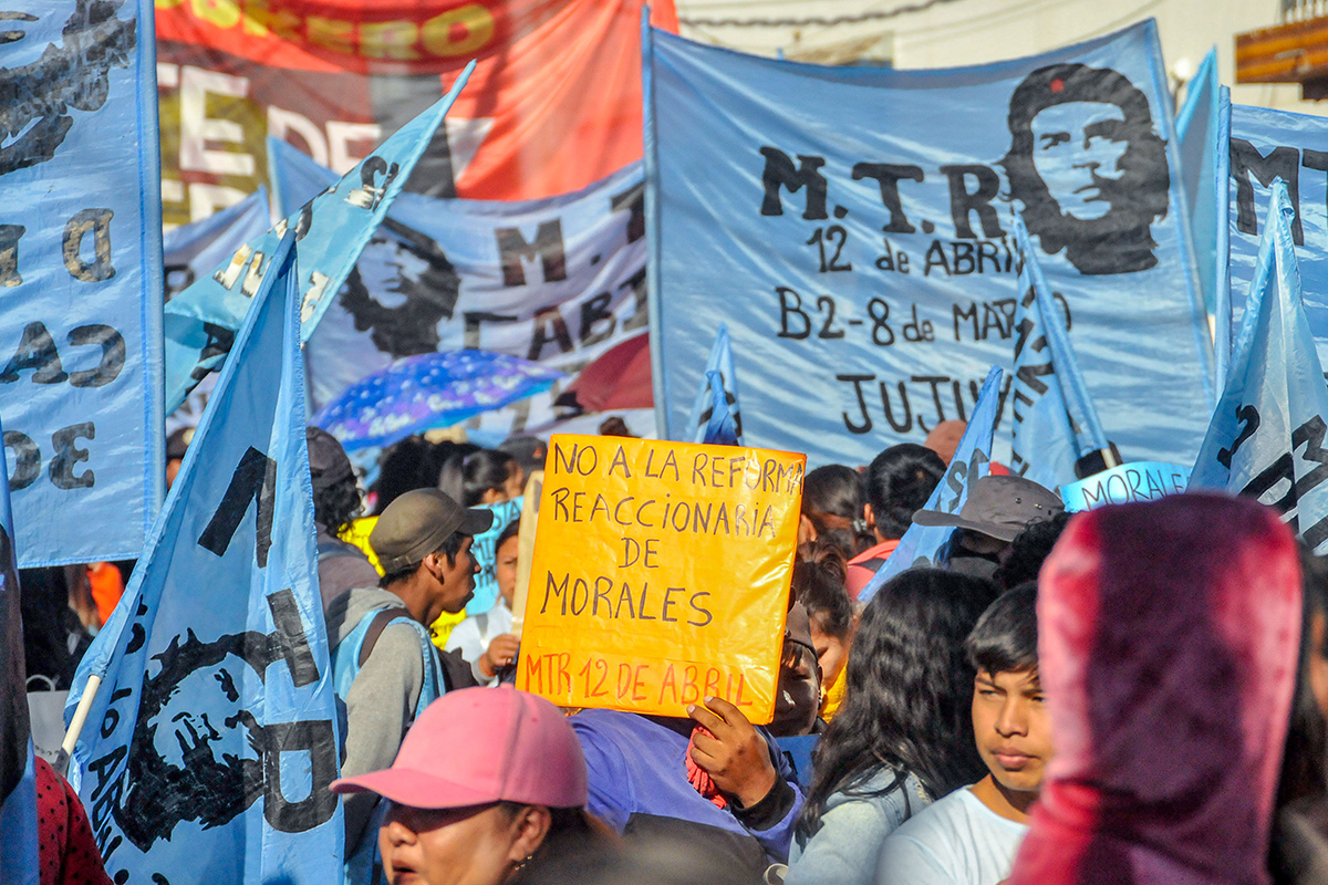 Jujuy: multitudinaria marcha contra la reforma Constitucional que impulsa Gerardo Morales
