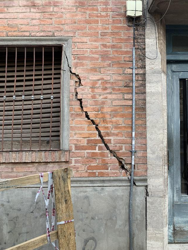Los vecinos de Núñez denuncian que sus viviendas se agrietan por la construcción descontrolada 4 Los vecinos de Núñez denuncian que sus viviendas se agrietan por la construcción descontrolada