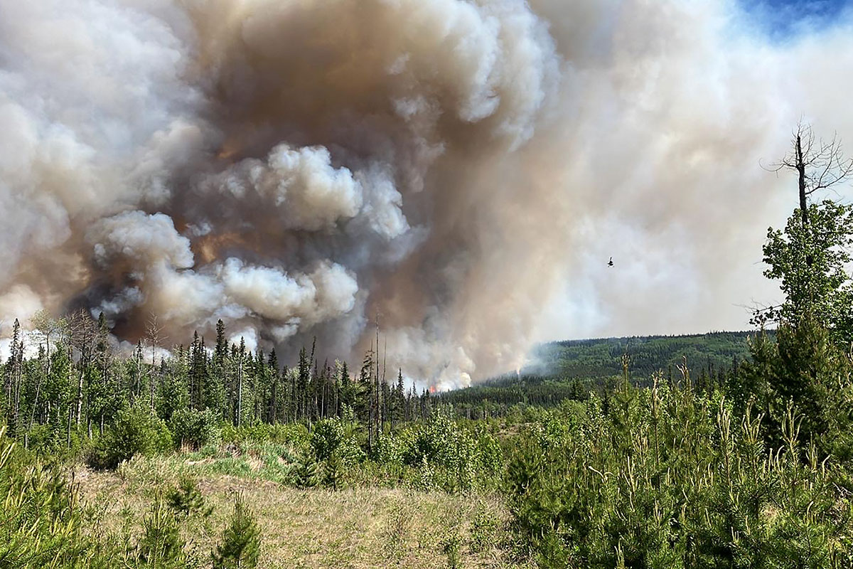 El humo por los incendios en Canadá llegó hasta Noruega