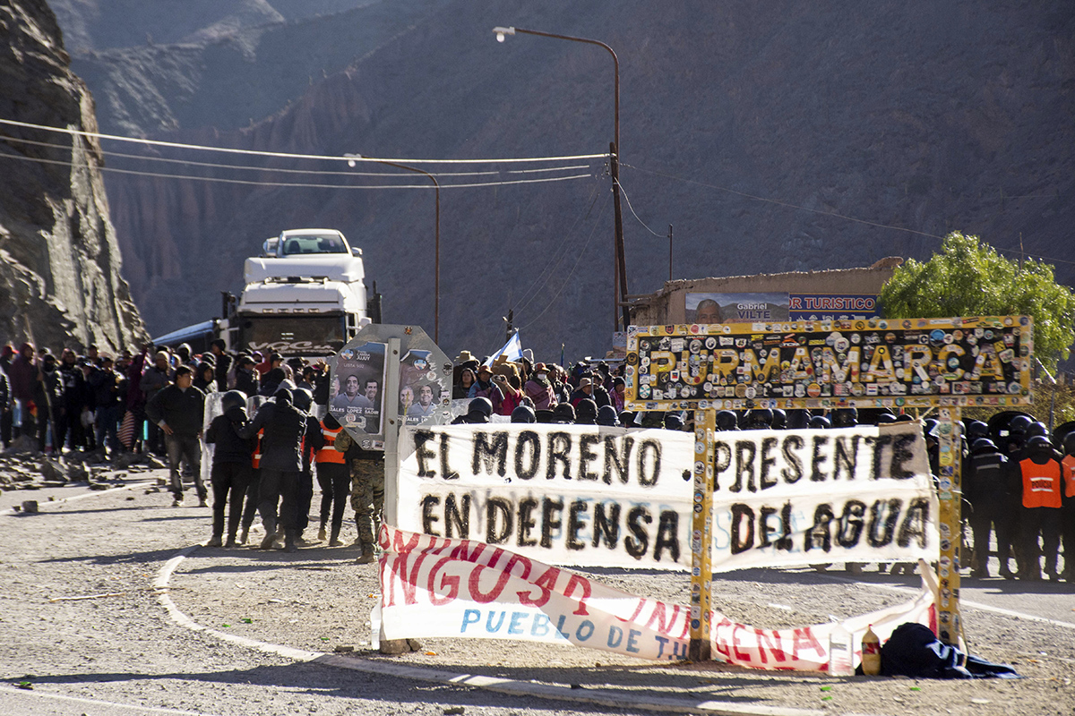 Se mantienen 22 cortes de ruta en Jujuy y un juez autorizó a las fuerzas de seguridad a que aseguren «la libre circulación»