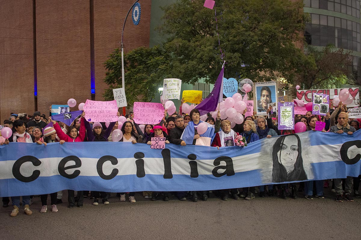 Masiva movilización en Resistencia en reclamo de Justicia para Cecilia Strzyzowski