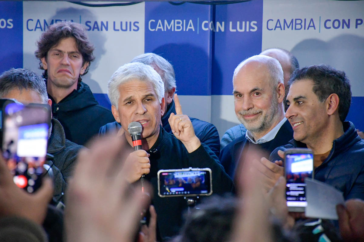 Subido al triunfo de Poggi en San Luis, Larreta insiste en ampliar Juntos por el Cambio