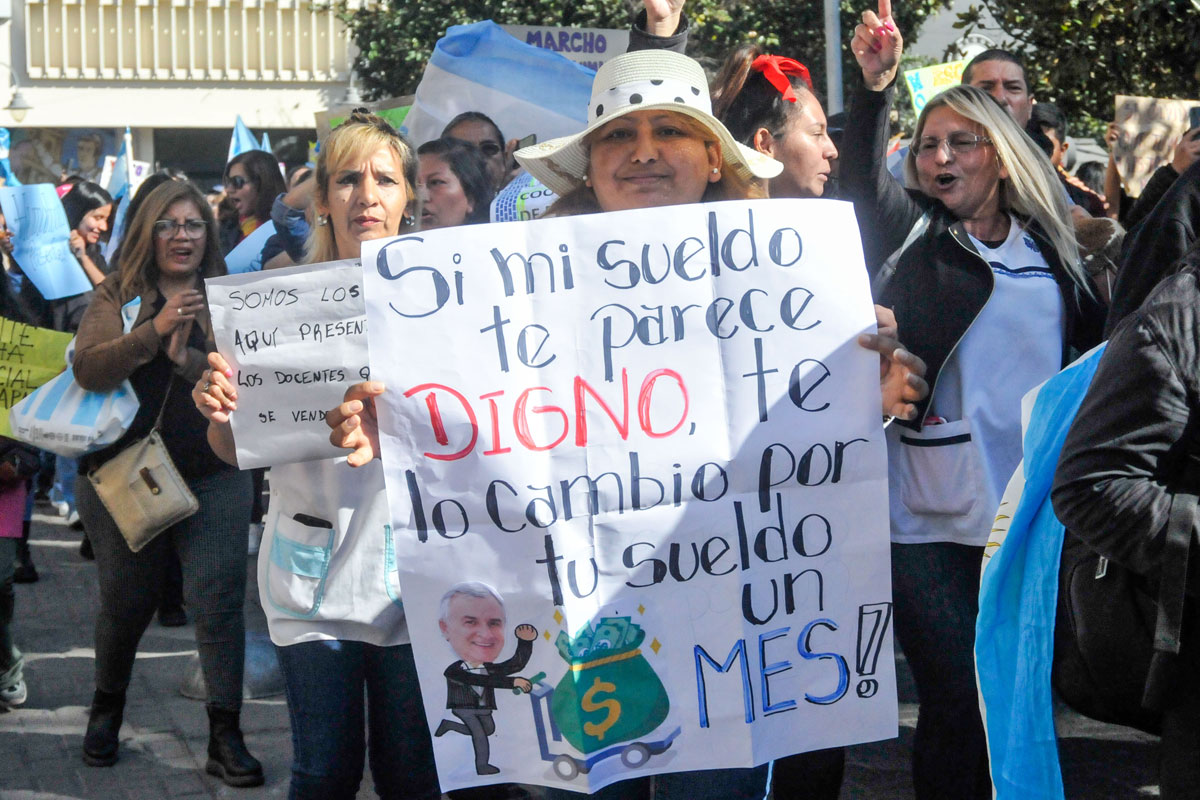 Conflicto docente en Jujuy: cuarto día de paro y asambleas para discutir la propuesta de Gerardo Morales
