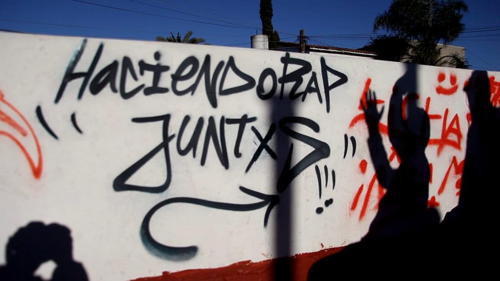 Haciendo rap Juntxs, una muestra de confianza en la potencia transformadora de la palabra