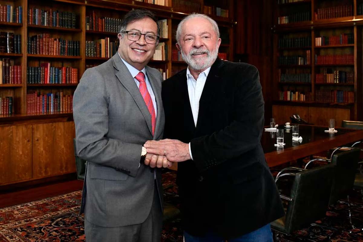 Lula y Petro acordaron fortalecer el combate conjunto de crímenes ambientales en la Amazonía
