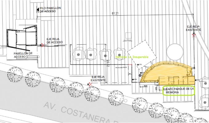 El Gobierno de la Ciudad construyó una confitería en el Parque de la Memoria por $120 millones y la va a concesionar por 250 mil pesos mensuales 1 El Gobierno de la Ciudad construyó una confitería en el Parque de la Memoria por $120 millones y la va a concesionar por 250 mil pesos mensuales