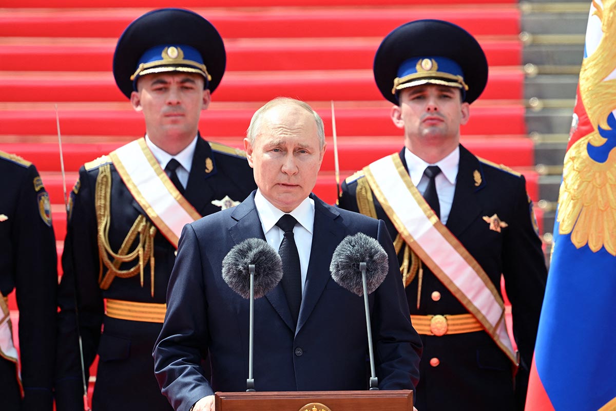 Putin dice que se impidió una “guerra civil” tras frenar la rebelión del grupo Wagner
