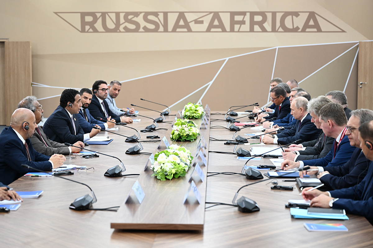 Putin juega fuerte para escalar la influencia rusa en el continente africano