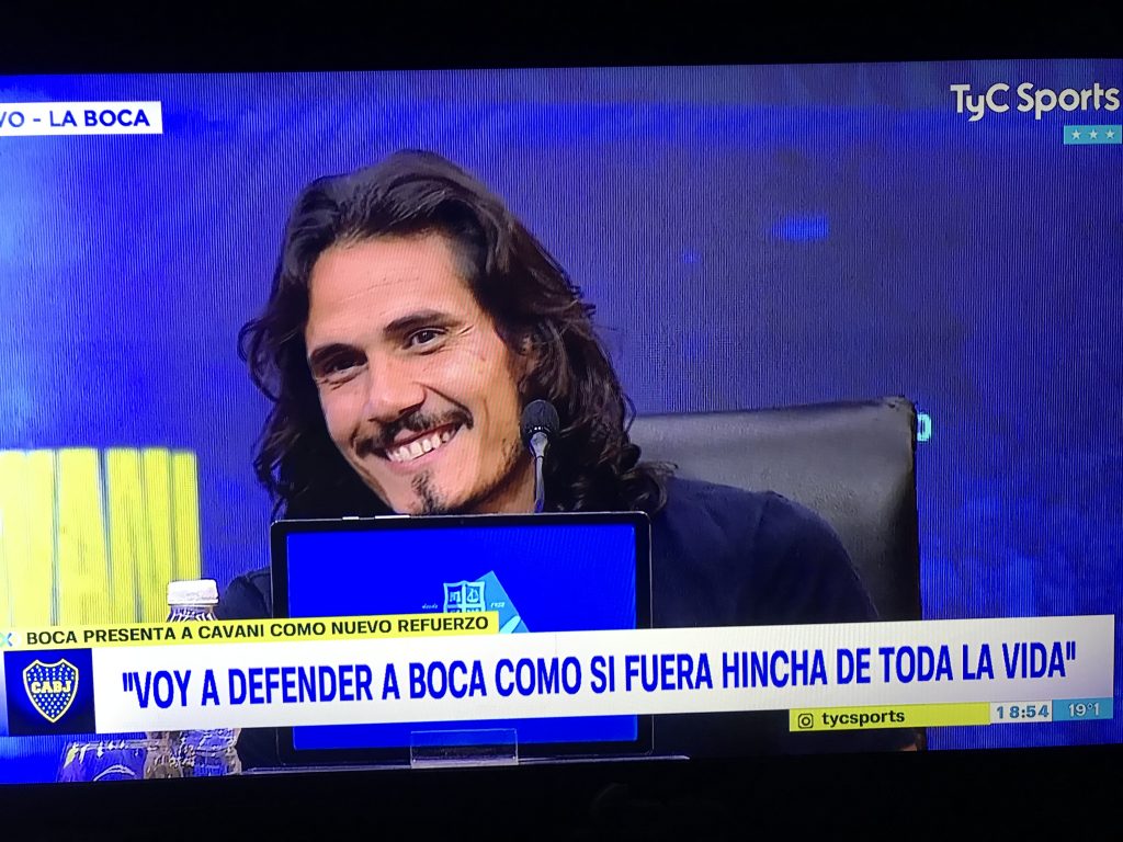 Cavani: “Ojalá pueda regalarle muchas alegrías a los hinchas de Boca” 2 Cavani: “Ojalá pueda regalarle muchas alegrías a los hinchas de Boca”