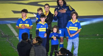 Cavani: “Ojalá pueda regalarle muchas alegrías a los hinchas de Boca”