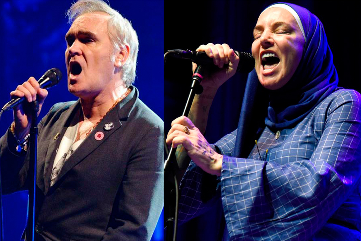 Morrissey destrozó a la industria por la muerte de Sinéad O’Connor: “La abandonaron después de vender millones de discos”