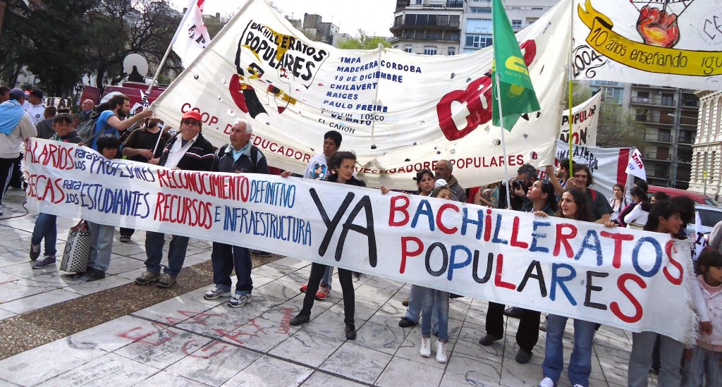 Se filtró una resolución del GCBA que amenaza la continuidad de los bachilleratos populares