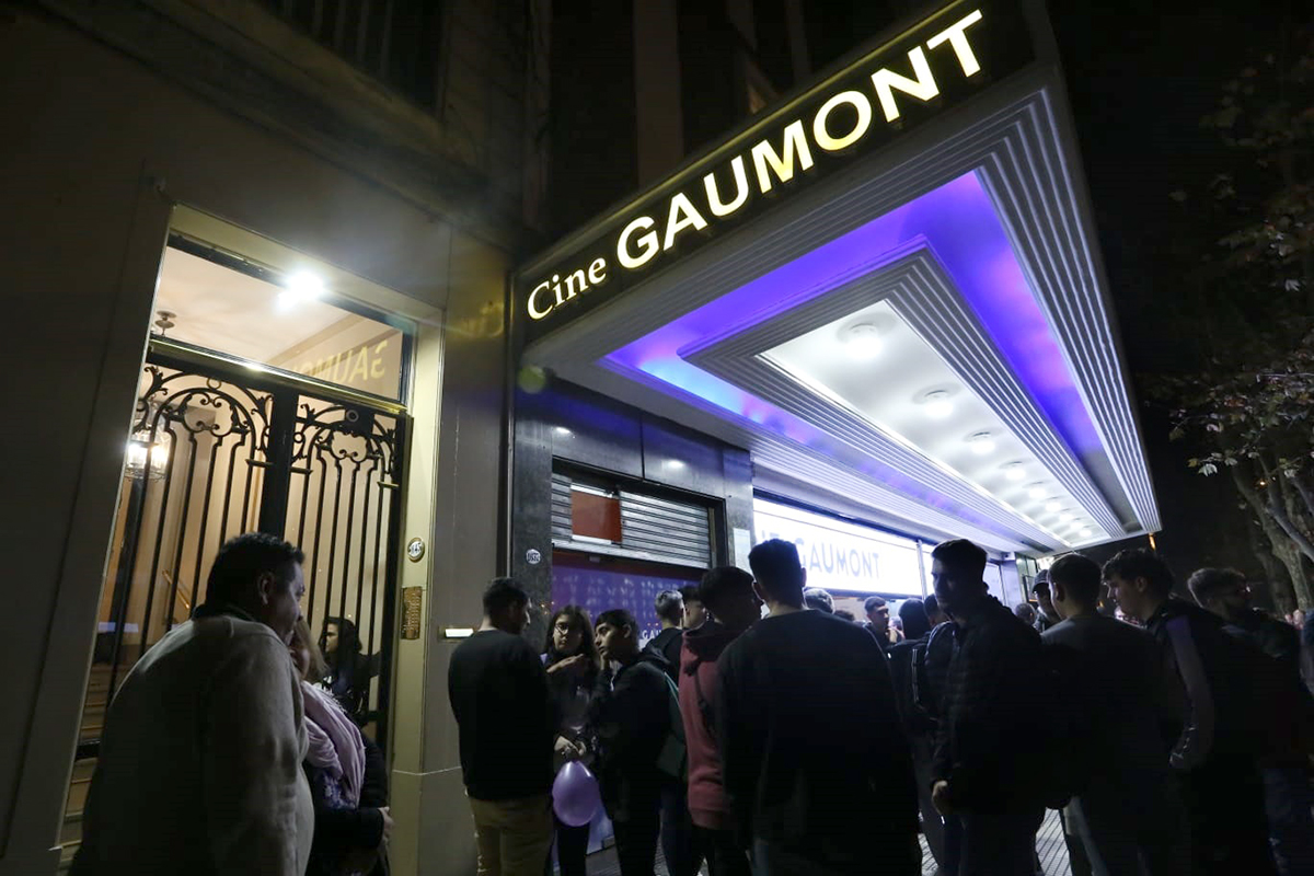 La historia de Tiempo Argentino en el Cine Gaumont