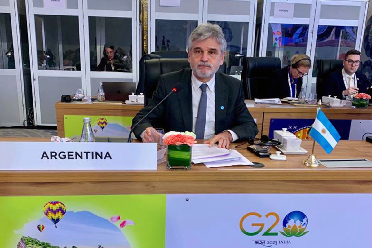 Bioeconomía y transición energética, ejes principales del G20 de Ciencia que contó con la participación de Daniel Filmus