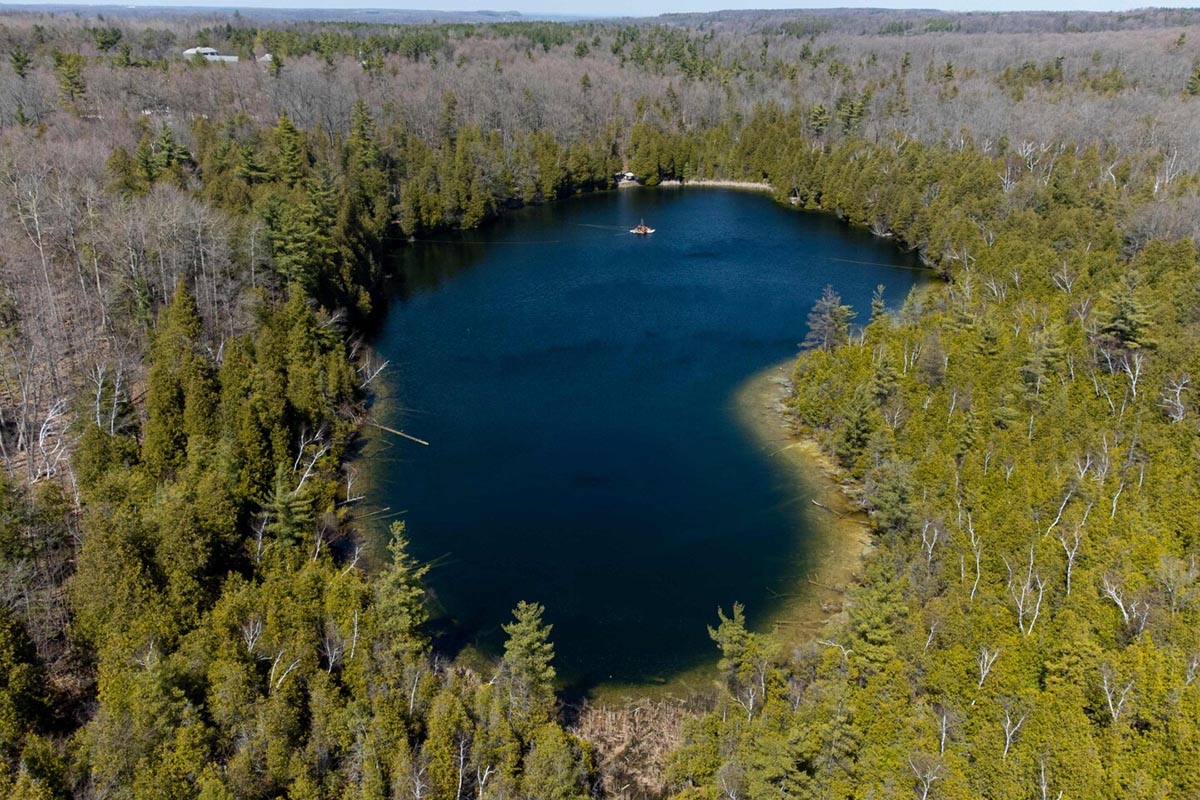Un lago canadiense será el enclave que marque el inicio del Antropoceno