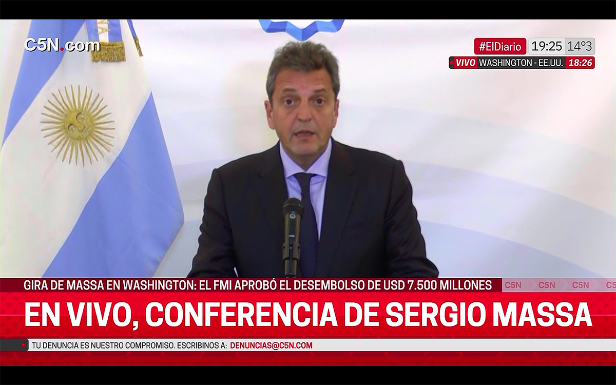 Massa anunció reembolsos para comerciantes víctimas de robos y pidió que se aplique el Código Penal