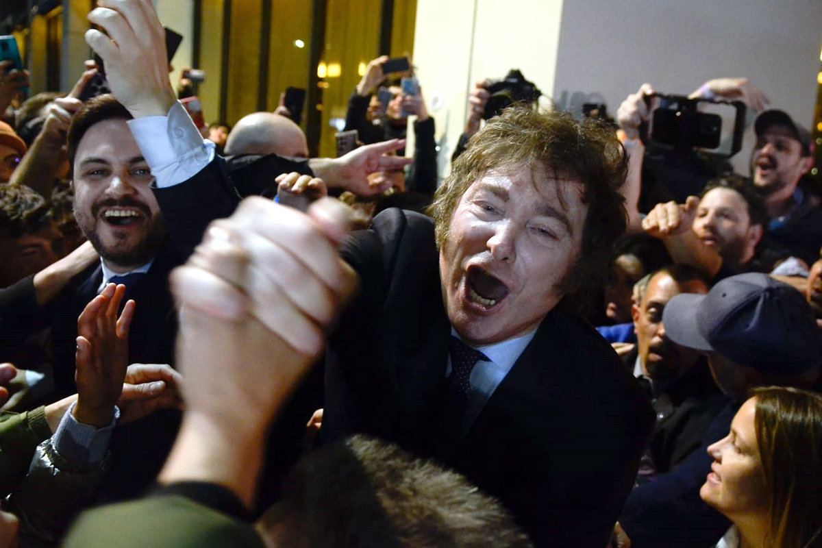 El escenario de tercios terminó coronando a Milei como el candidato más votado en las PASO