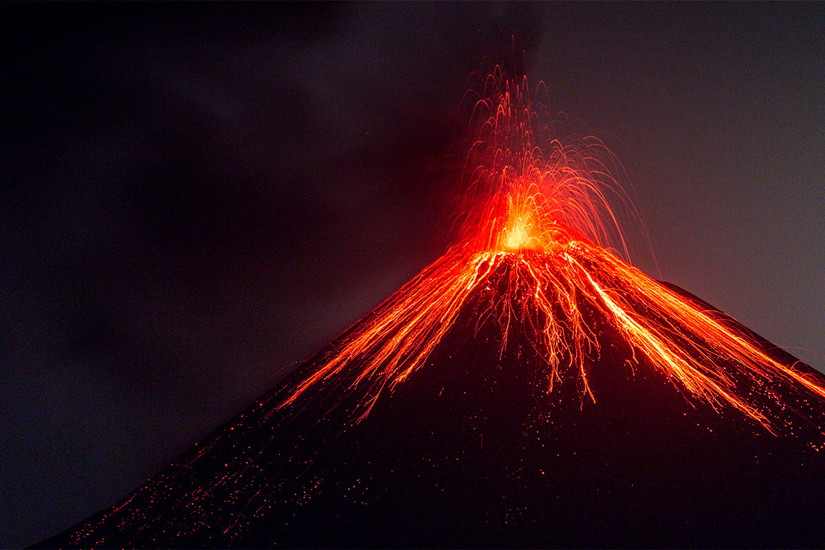 Tiempogrilla volcánica