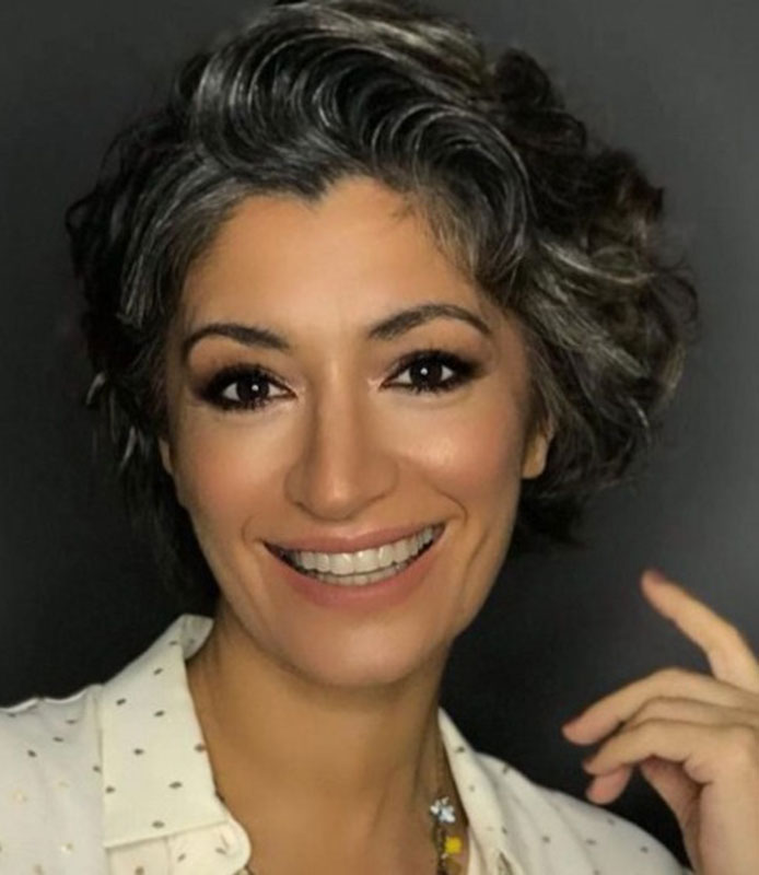 Ping pong con Carla Conte: "Decidí ignorar el tabú de que las mujeres no pueden tener canas" 2 Ping pong con Carla Conte: "Decidí ignorar el tabú de que las mujeres no pueden tener canas"