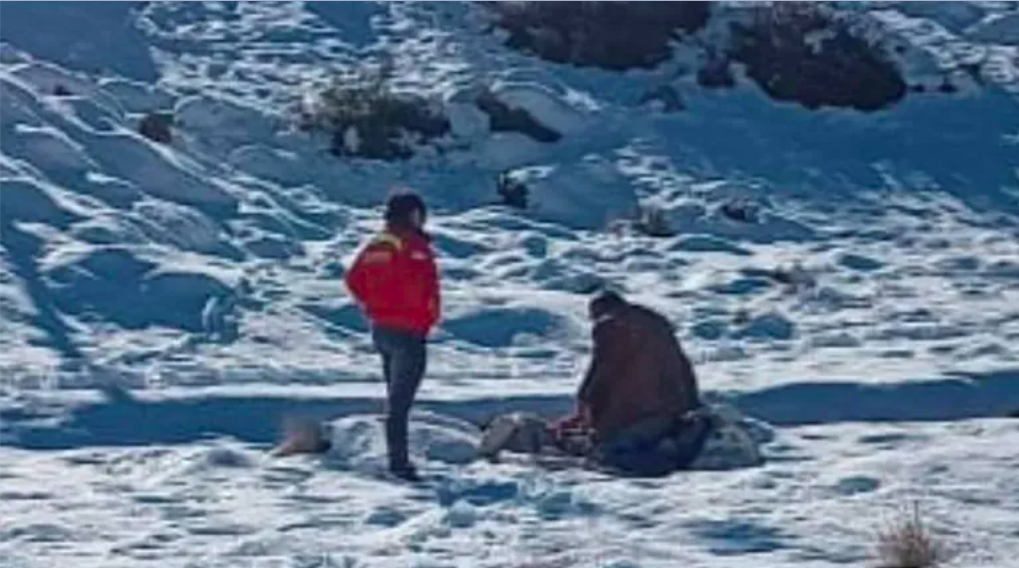 Rescatan en el norte neuquino a un caminante que estuvo 24 horas perdido: sobrevivió a 9°C bajo cero