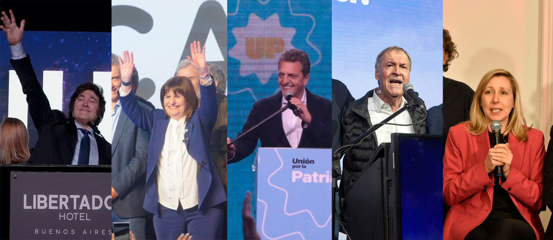 Rumbo a octubre: las cinco listas que competirán en las presidenciales