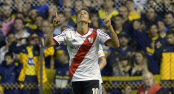 El regreso de Lanzini y Funes Mori, los autores de los goles del «River vuelve a ser River» en la Bombonera