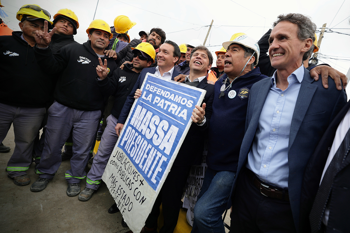 Massa y Kicillof comparten acto en Ensenada y se esperan 30 mil personas