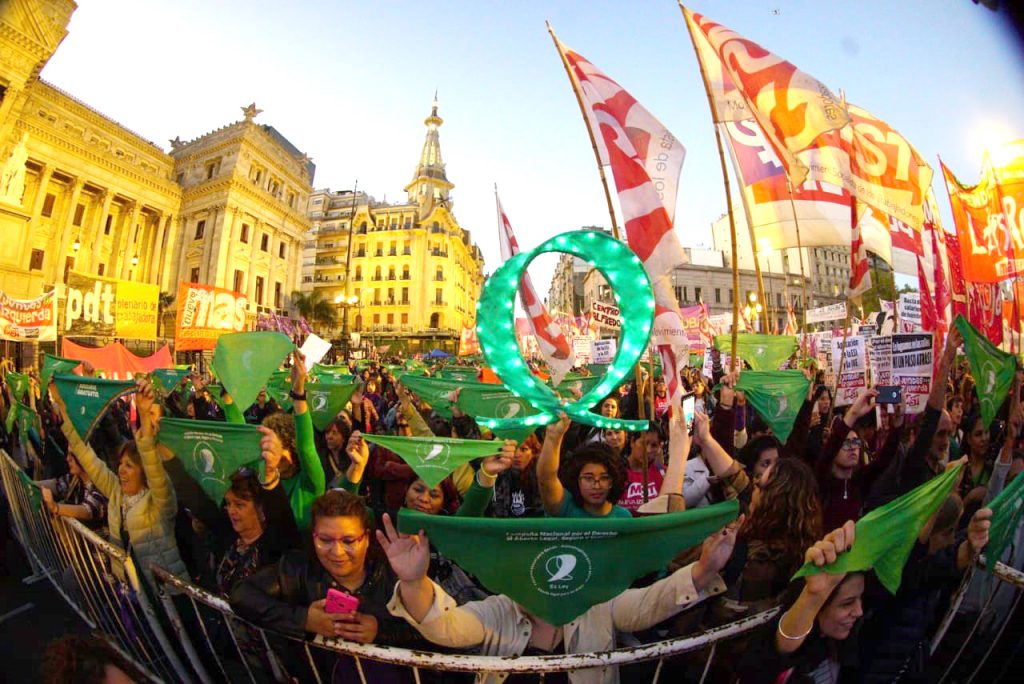 28S: imágenes de la marcha feminista