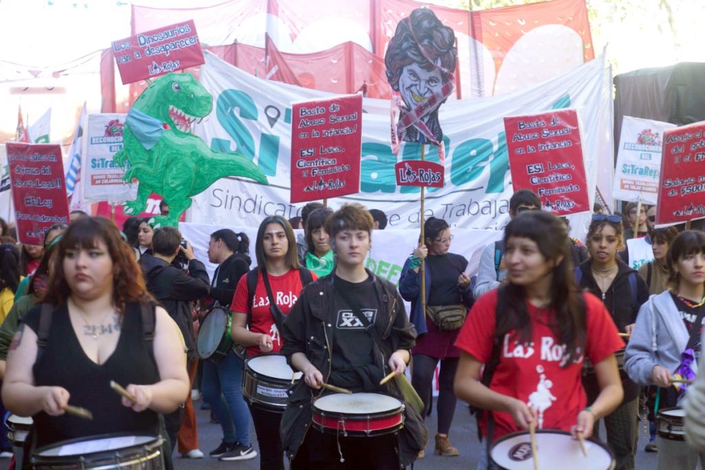 28S: imágenes de la marcha feminista
