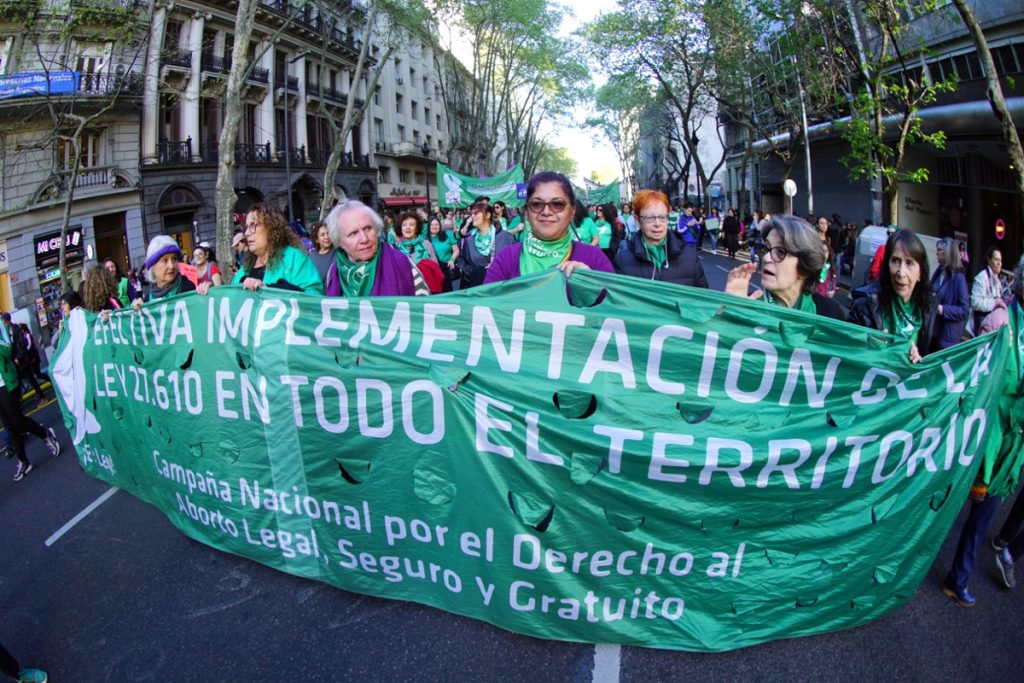 28S: imágenes de la marcha feminista