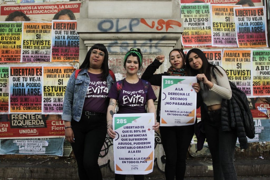 28S: imágenes de la marcha feminista