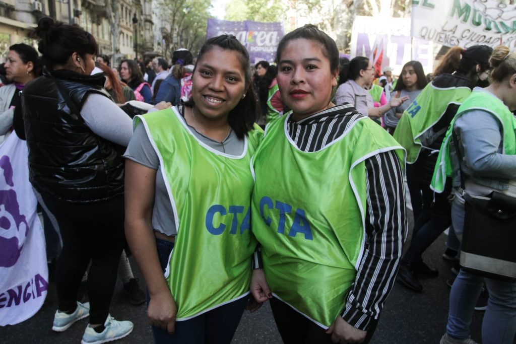 28S: imágenes de la marcha feminista