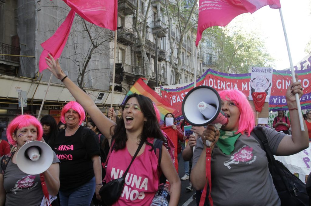 28S: imágenes de la marcha feminista