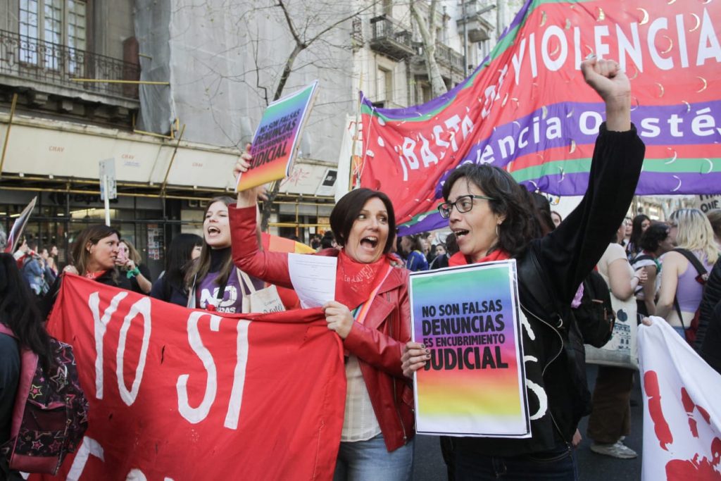 28S: imágenes de la marcha feminista
