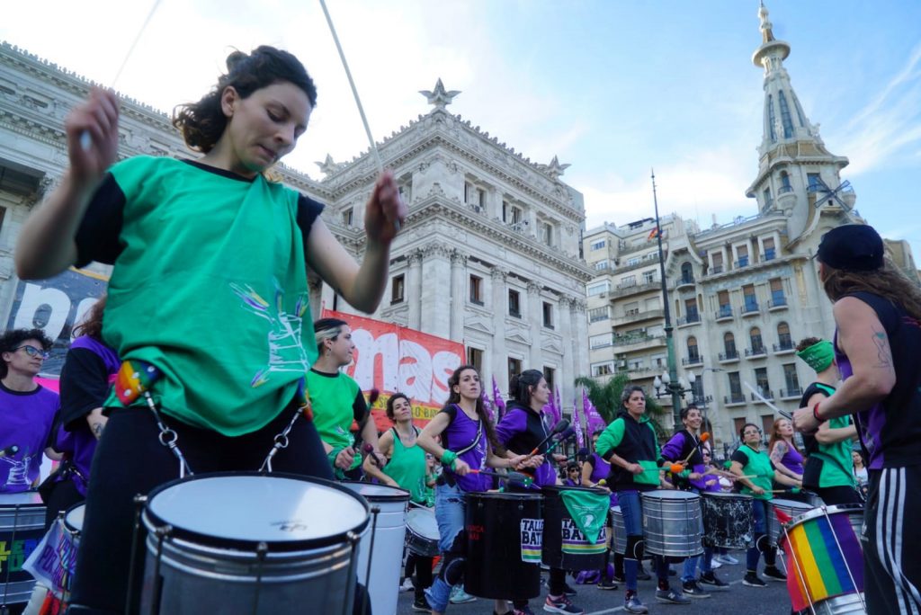 28S: imágenes de la marcha feminista