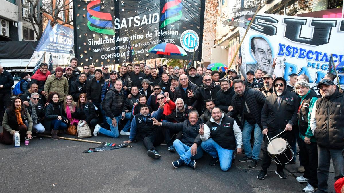 Televisión: el Satsaid lanzó medidas de fuerza para el jueves y viernes