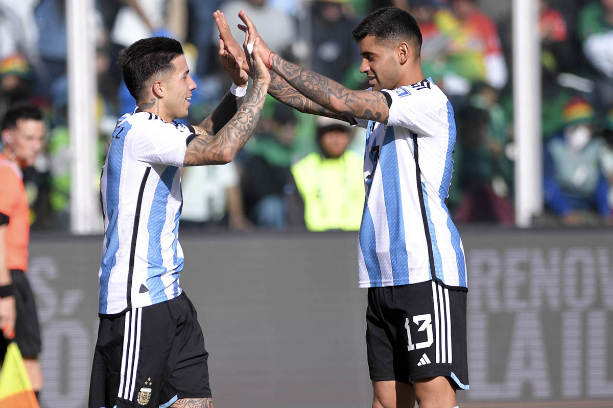 Argentina goleó donde pocos ganan: 3 a 0 a Bolivia en La Paz, y sin Messi