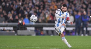 Messi también descansa
