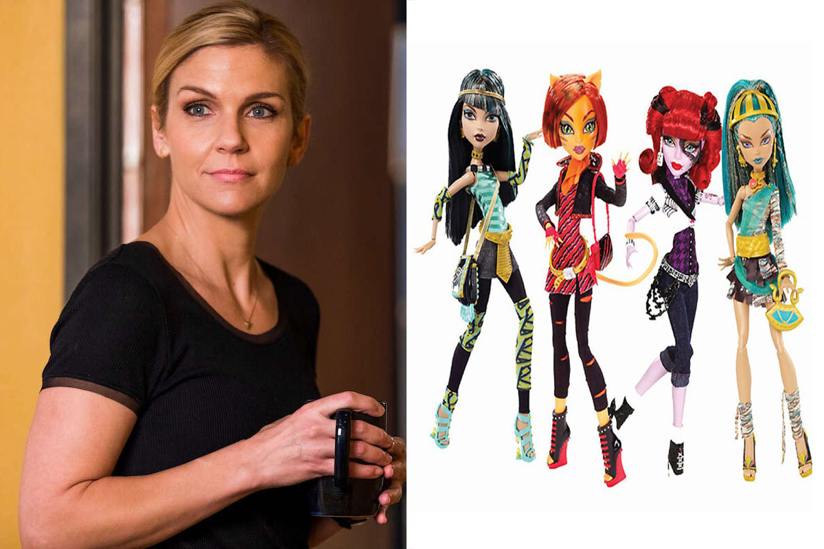 Rhea Seehorn de «Better Call Saul» se convirtió en un personaje de la serie animada «Monster High»