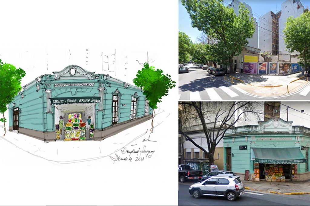 Insólito: era una nota crítica sobre la destrucción de edificios históricos, pero la pauta porteña la transformó en propaganda