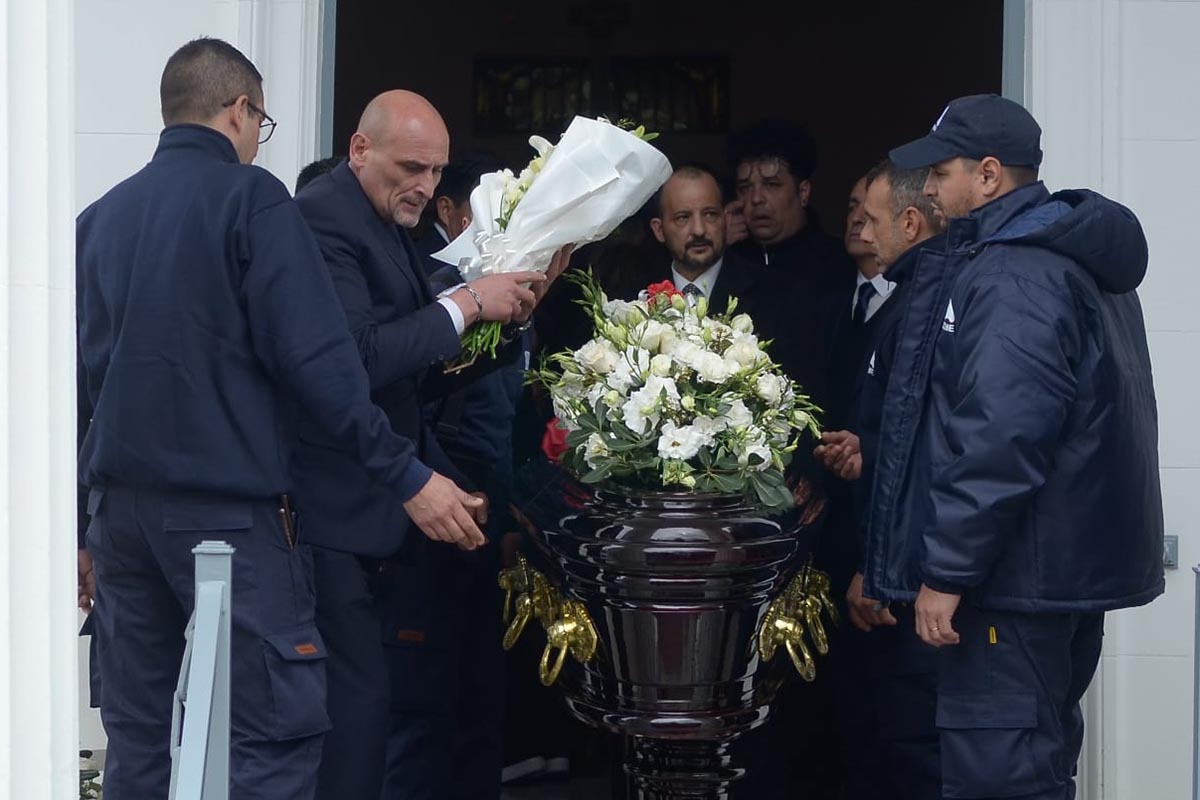 Despiden los restos de Silvina Luna en el Panteón de Actores del Cementerio de Chacarita