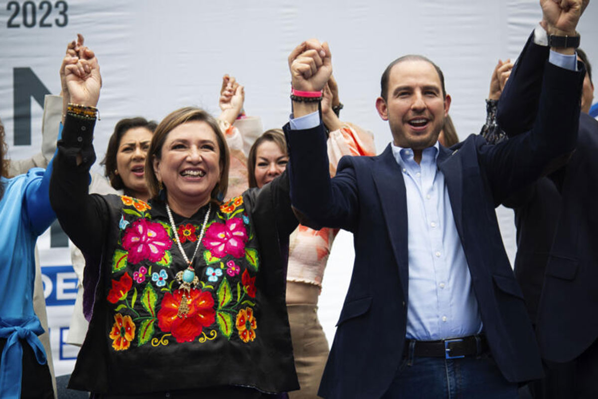 La coalición opositora en México oficializó la candidatura presidencial de Xóchitl Gálvez