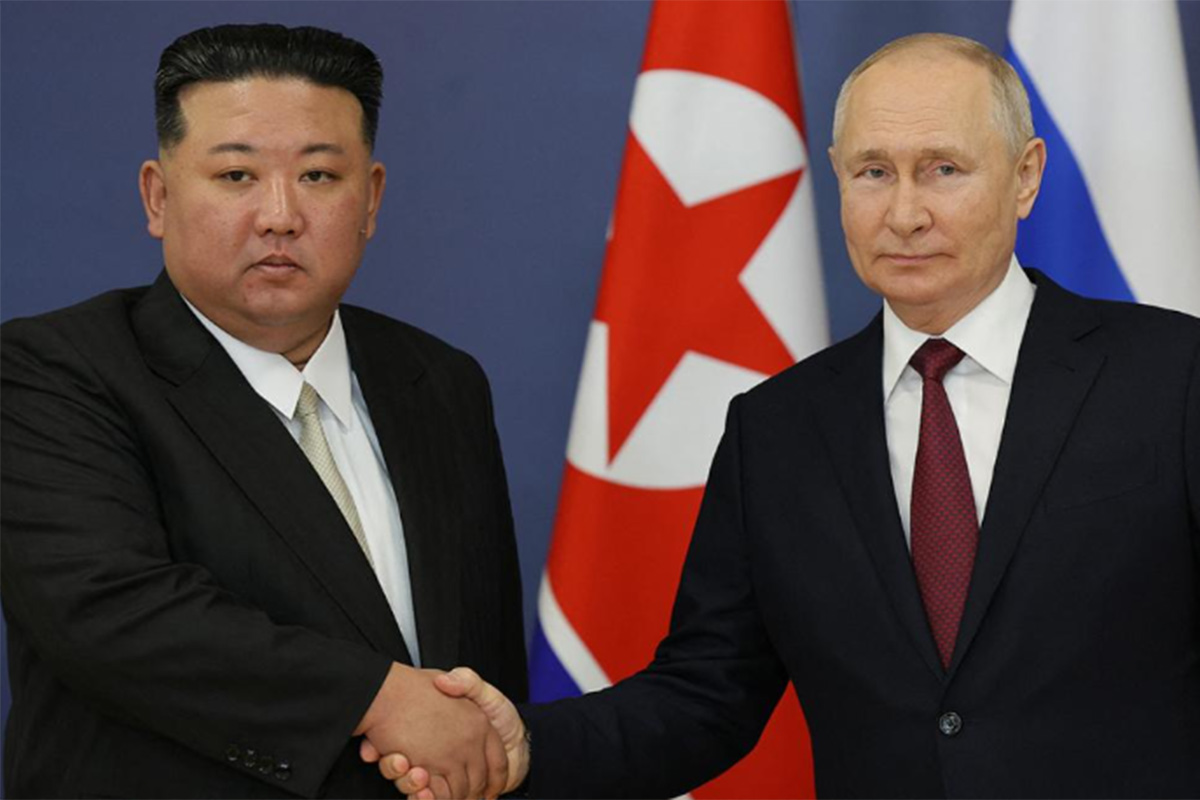 El líder norcoreano prometió a Putin ayudarlo en su lucha «contra el imperialismo»