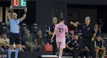 Alerta amarilla: Messi y una molestia que complica a la selección (y al Inter Miami)