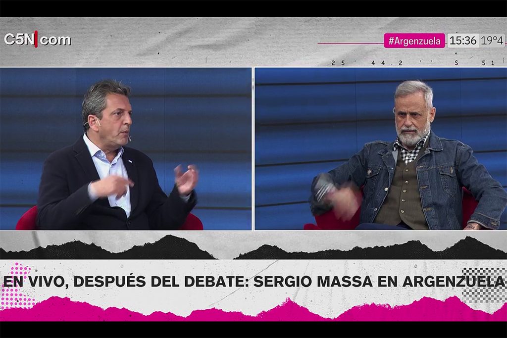Massa: "Milei les mintió a 20 millones de argentinos que estaban mirando el debate" 2 Massa: "Milei les mintió a 20 millones de argentinos que estaban mirando el debate"