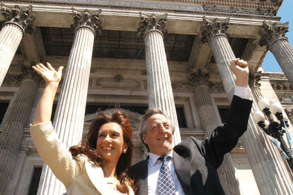 Se cumplen 13 años de la muerte de Néstor Kirchner 1 cristina y nestor