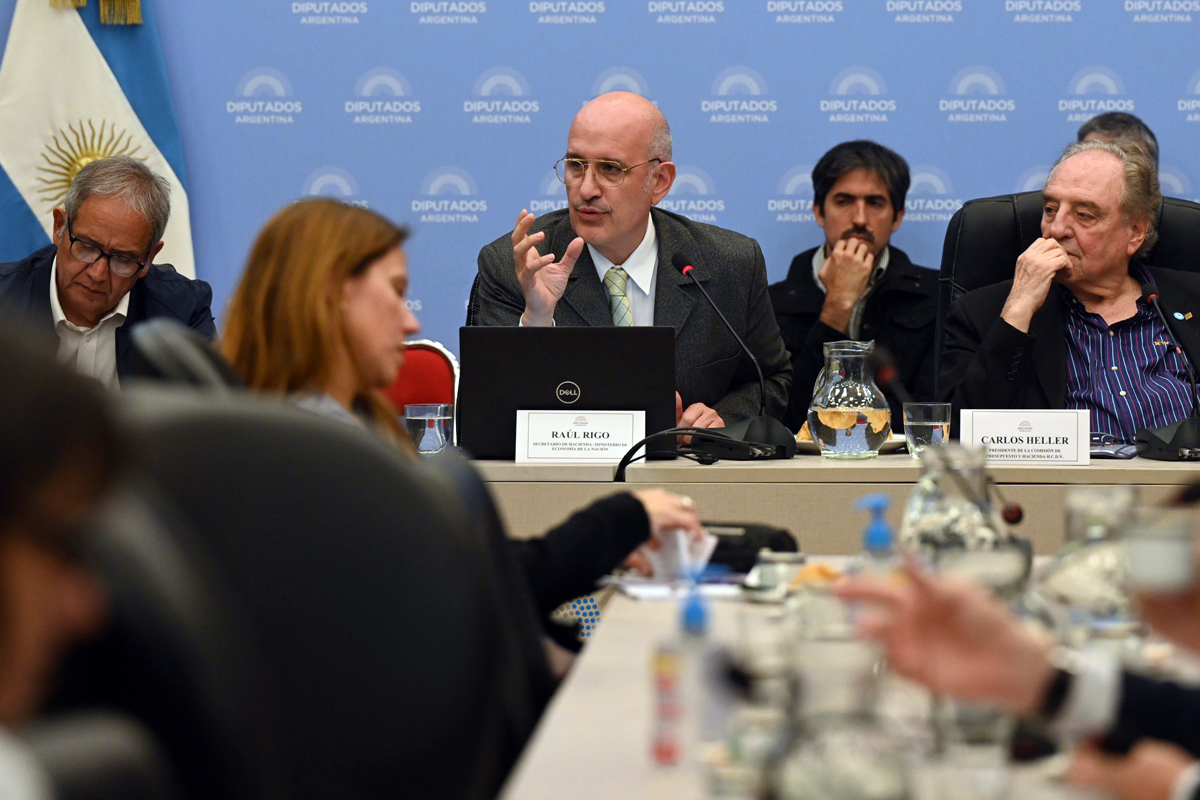 Economía presentó detalles sobre el Presupuesto 2024 en Diputados